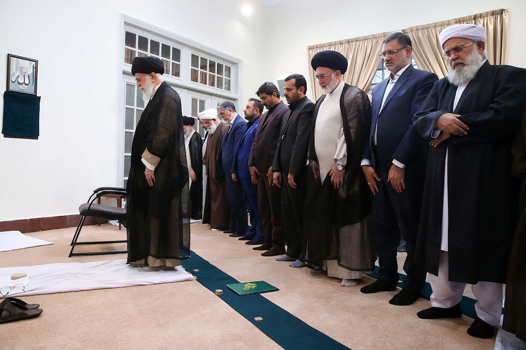 A group of Hajj organizers and officials met with Ayatollah Khamenei

