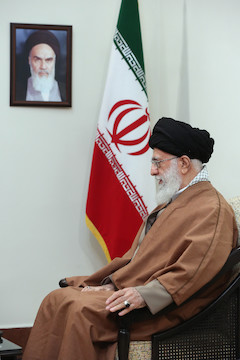 Iraqi president, Mr. Barham Salih- meets with Ayatollah Khamenei