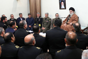 Meeting with the Commanders of Army's Naval Forces