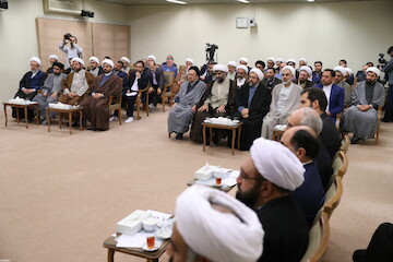 Meeting with the officials of the Islamic Propagation Office 