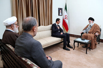Syrian President, Bashar al-Assad, met with Ayatollah Khamenei 