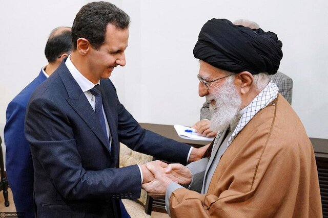 Imam Khamenei met with Bashar al-Asad 