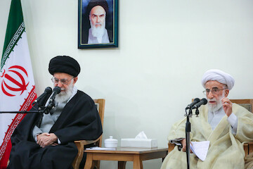 Members of the Assembly of Experts met with Ayatollah Khamenei 