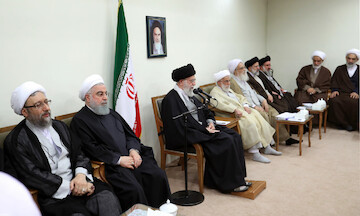 Members of the Assembly of Experts met with Ayatollah Khamenei
