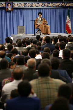 IRGC members met with Imam Khamenei