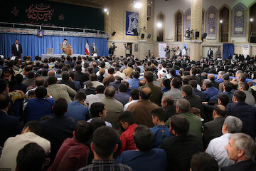 IRGC members met with Imam Khamenei
