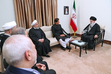Imran Khan met with Imam Khamenei