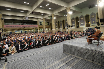 Laborers met with Imam Khamenei