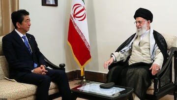 Japanese Minister, Shinzō Abe, met with Ayatollah Khamenei