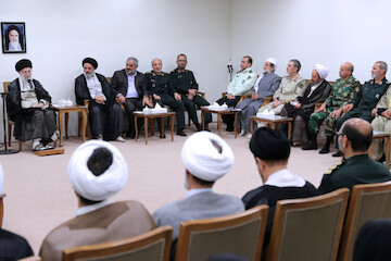 Meeting with officials of the Martyrs of Kurdistan Province Commemoration Congress.