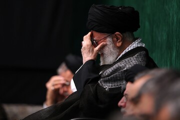 Imam Khamenei attended the first Muharram mourning ceremony of 2019