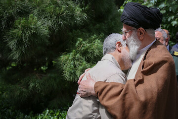 Hajj Qasem Soleimani and Imam Khamenei