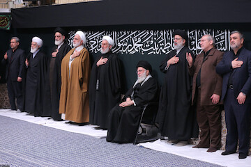 The first evening of mourning ceremony on martyrdom of Hazrat Zahra (pbuh)