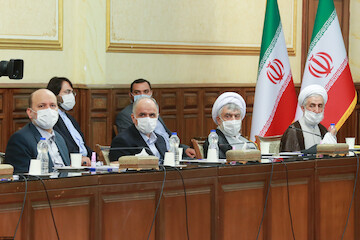 Video conference with Judiciary officials