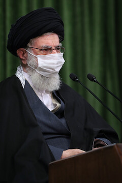 Imam Khamenei's live speech on Lady Zeinab's birth Anniv. 