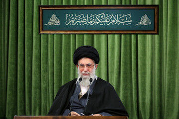 Imam Khamenei's live speech on Lady Zeinab's birth Anniv.