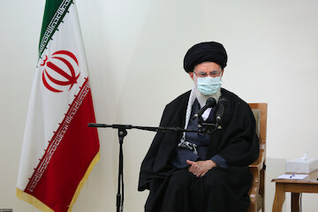 Imam Khamenei met with the family of Martyr Fakhrizadeh 