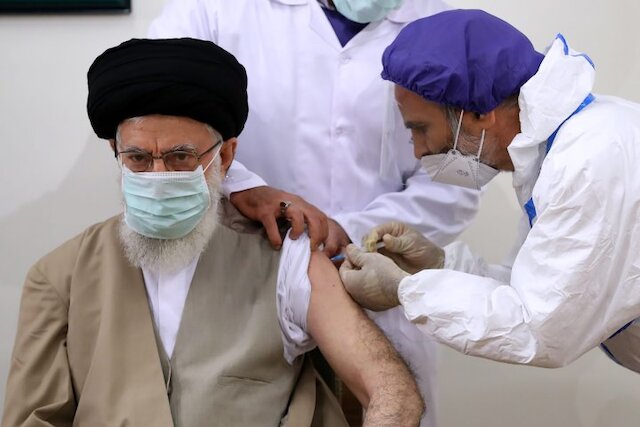 Imam Khamenei.vaccine