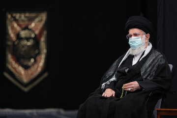 Imam Khamenei attended the first night of mourning ceremonies of Muharram 2021