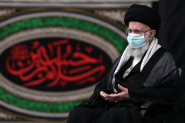 Ayatollah Khamenei attended first night of mourning ceremonies