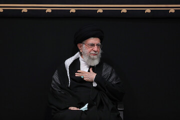 Ayatollah Khamenei attended first night of Muharram mourning ceremonies