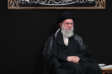 Leader of the Islamic Revolution attended Arbaeen mourning ceremony