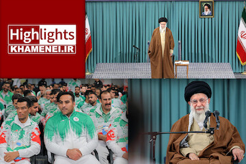 Highlights of Leader's meeting with Iranian sports champions, Nov. 22, 2023