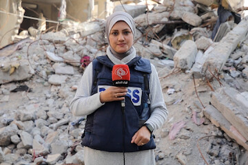 Palestinian reporter from Gaza