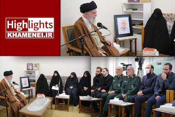 Highlights of Leader's meeting with the family of Martyr Gen. Qasem Soleimani, Dec. 31, 2023
