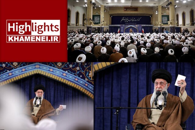 Highlights of Leader's meeting with the Friday Prayer leaders, 