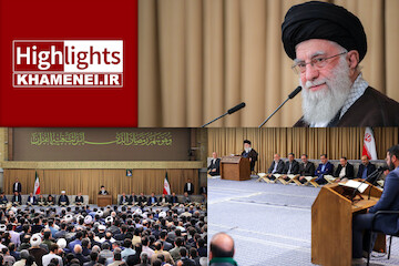 Highlights of Leader's meeting with a number of reciters of the Holy Quran in the first day of Ramadan, March 12, 2024