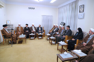 Meeting with the officials of Imam Reza (pbuh) Intl. Congress