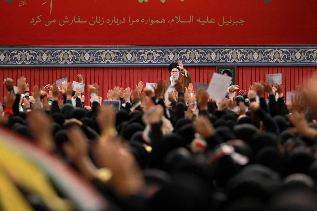 Meeting with thousands of women from throughout the country